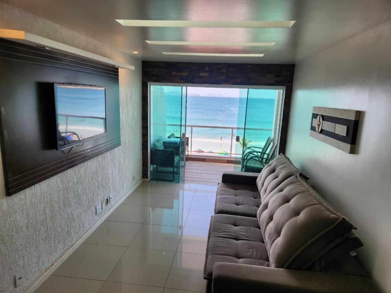 Frente Mar- 3 Quartos- Lazer Com Piscina E Churrasqueira! 아라이알도카보 외부 사진