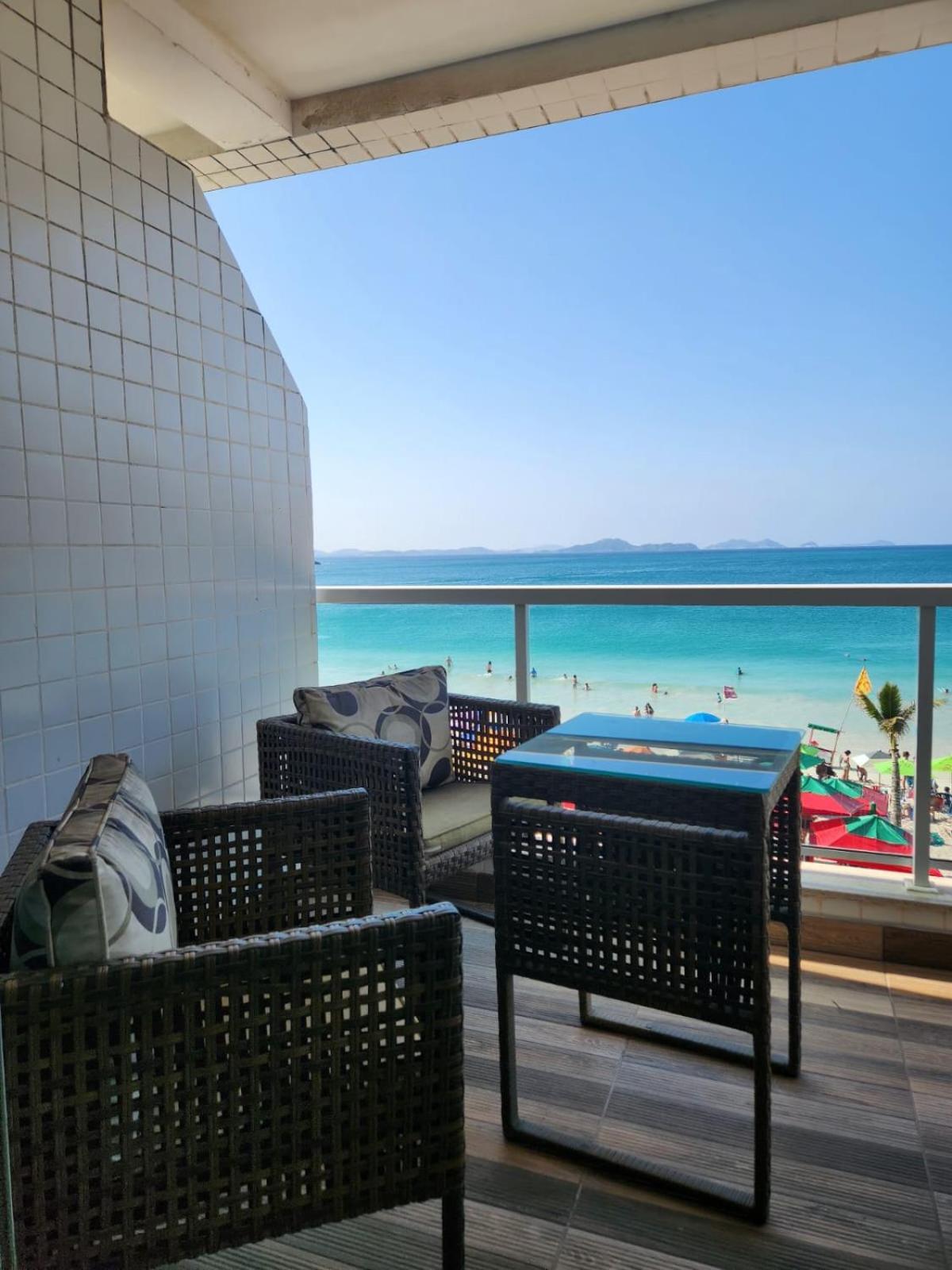 Frente Mar- 3 Quartos- Lazer Com Piscina E Churrasqueira! 아라이알도카보 외부 사진